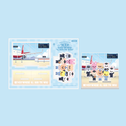 [PRE-ORDER] SKZOO Acrylic Stand Seoul Version - Stray Kids SKZOO Everywhere All Around the World Seoul Pop Up MD