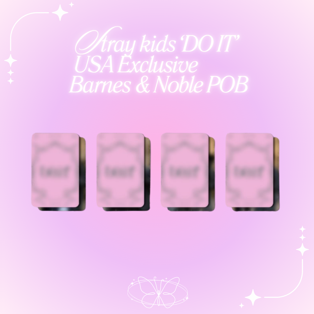 [PRE-ORDER] Stray Kids IT TAPE 'DO IT' Barnes & Noble POB Benefit Photocard