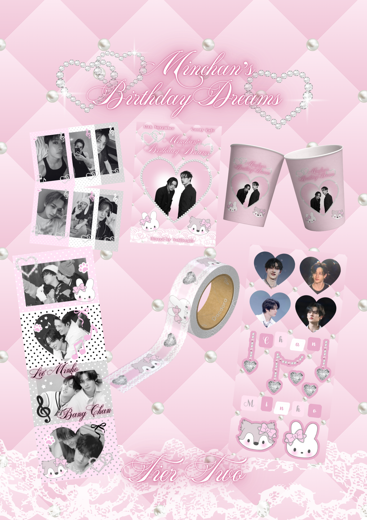 MinChan's Birthday Dreams Tier Packs