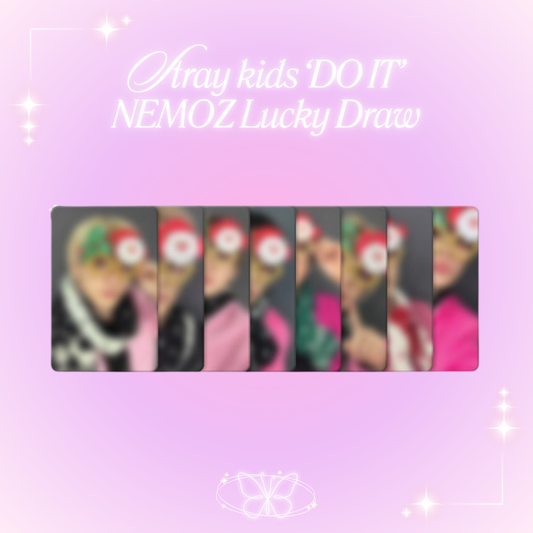 [PRE-ORDER] Stray Kids IT TAPE 'DO IT' NEMOZ Lucky Draw POB Benefit Photocard