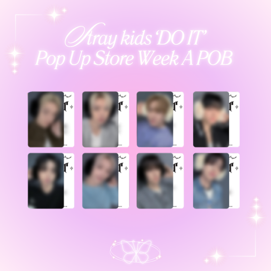 [PRE-ORDER] Stray Kids 'DO IT' Pop Up Store Week A Benefit Photocard