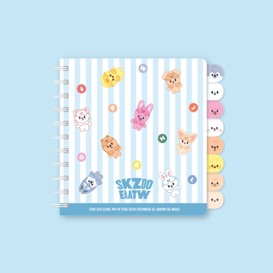 [PRE-ORDER] SKZOO Index Note Seoul Version - Stray Kids SKZOO Everywhere All Around the World Seoul Pop Up MD