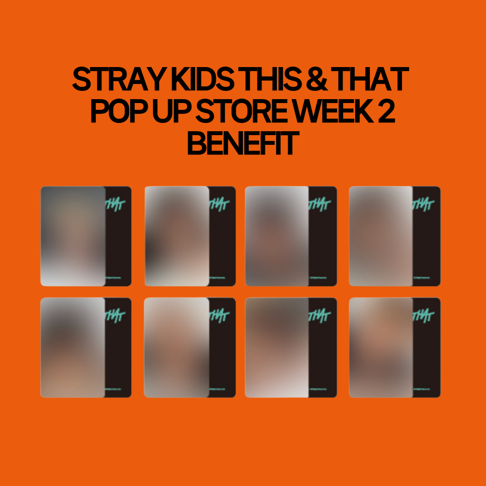 [PRE-ORDER] SKZOO Capsule Acrylic Keyring - Stray Kids 'THIS & THAT' Pop Up Store