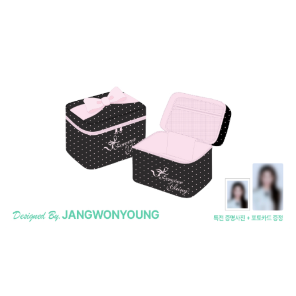 [PRE-ORDER] Make-Up Pouch BY JANG WONYOUNG - IVE The 4th Fan Concert 'DIVE into IVE' MD