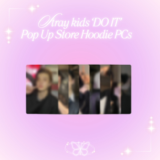 [PRE-ORDER] Stray Kids 'DO IT' Pop Up Store Hoodie Benefit Photocard