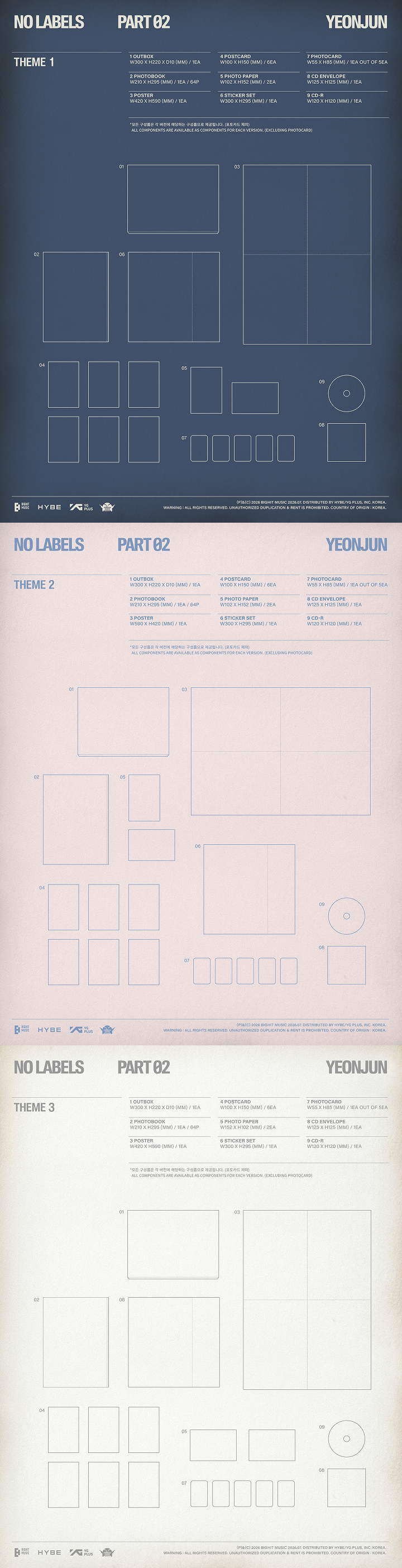 [PRE-ORDER] TXT Yeonjun [NO LABELS: PART 02] (with Pre-Order Benefit Photocard)