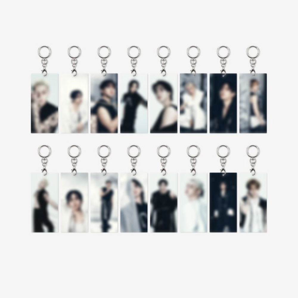 [PRE-ORDER] Secret Acrylic Keyring - Stray Kids World Tour 'RUN IT' MD