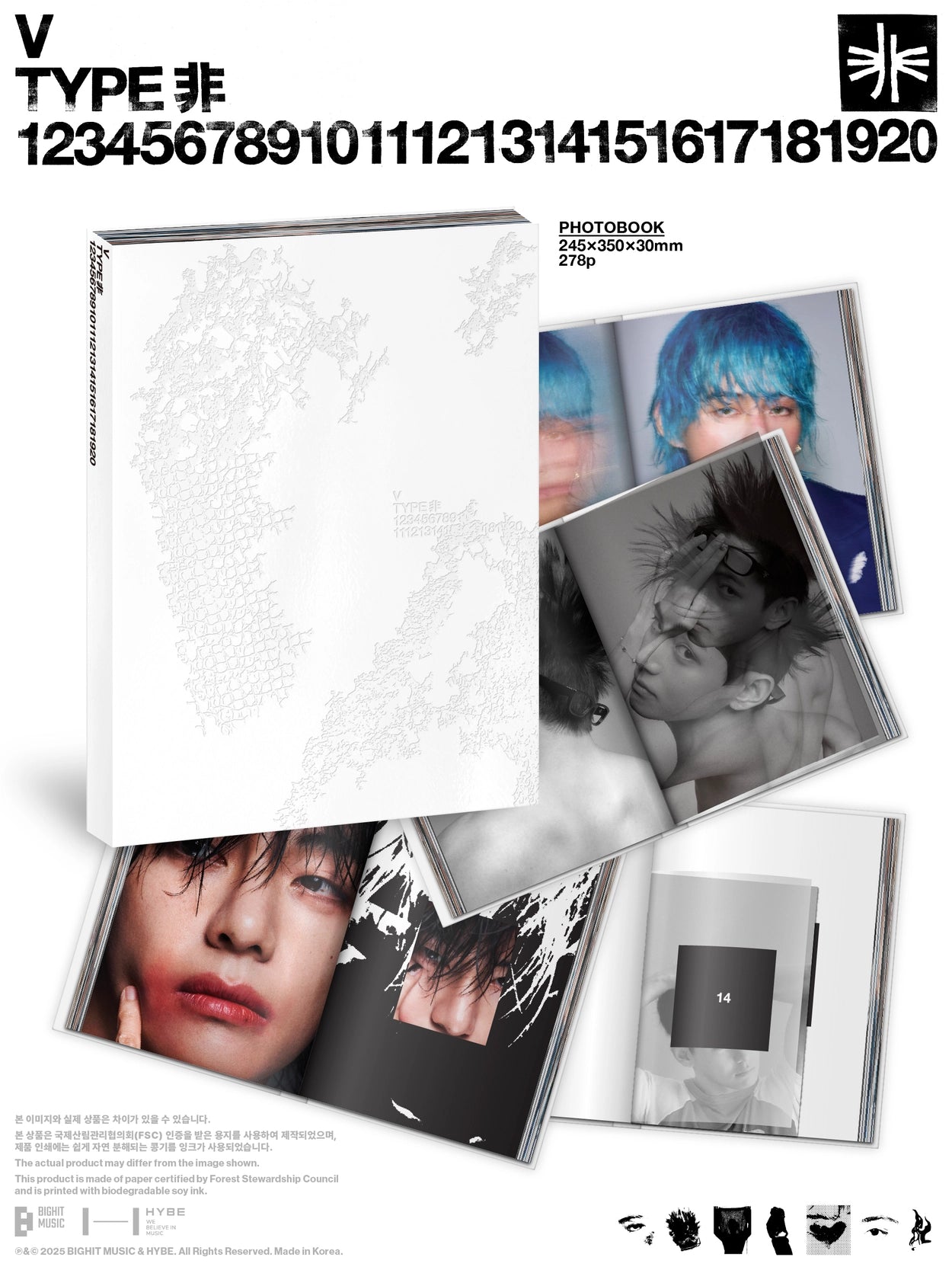[PRE-ORDER] BTS V [Type 非] Photobook
