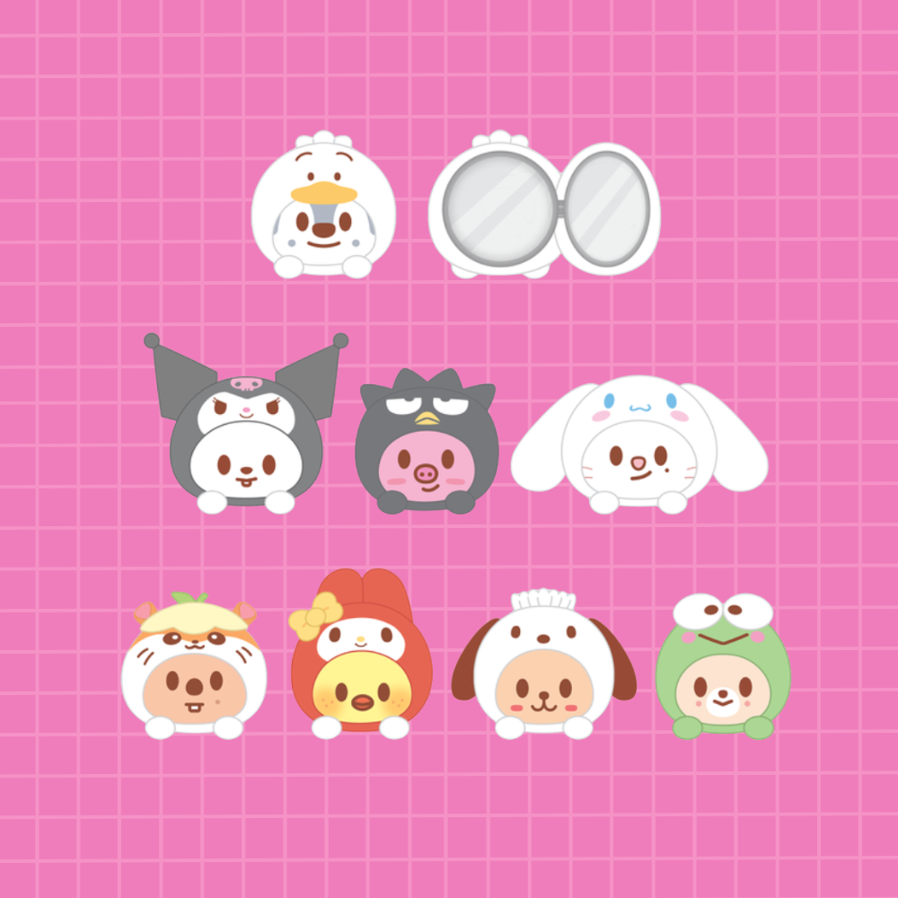 [PRE-ORDER] Plush Mirror - SKZOO X SANRIO CHARACTERS