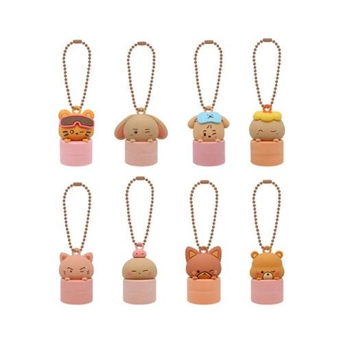 [PRE-ORDER] Random Lip Cap Keyring - ATEEZ 8th Anniversary Exhibition : BLUE DRIFT MD