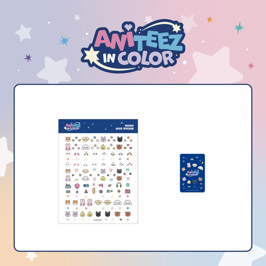 [PRE-ORDER] Micro Deco Sticker - ATEEZ X ANITEEZ POP-UP STORE [ANITEEZ IN COLOR] MD