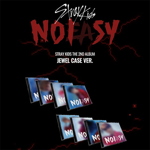 Stray Kids 2nd Full Album - NOEASY (Jewel Case Ver.)