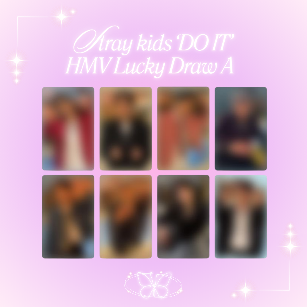 [PRE-ORDER] Stray Kids IT TAPE 'DO IT' HMV Japan Lucky Draw A Photocard
