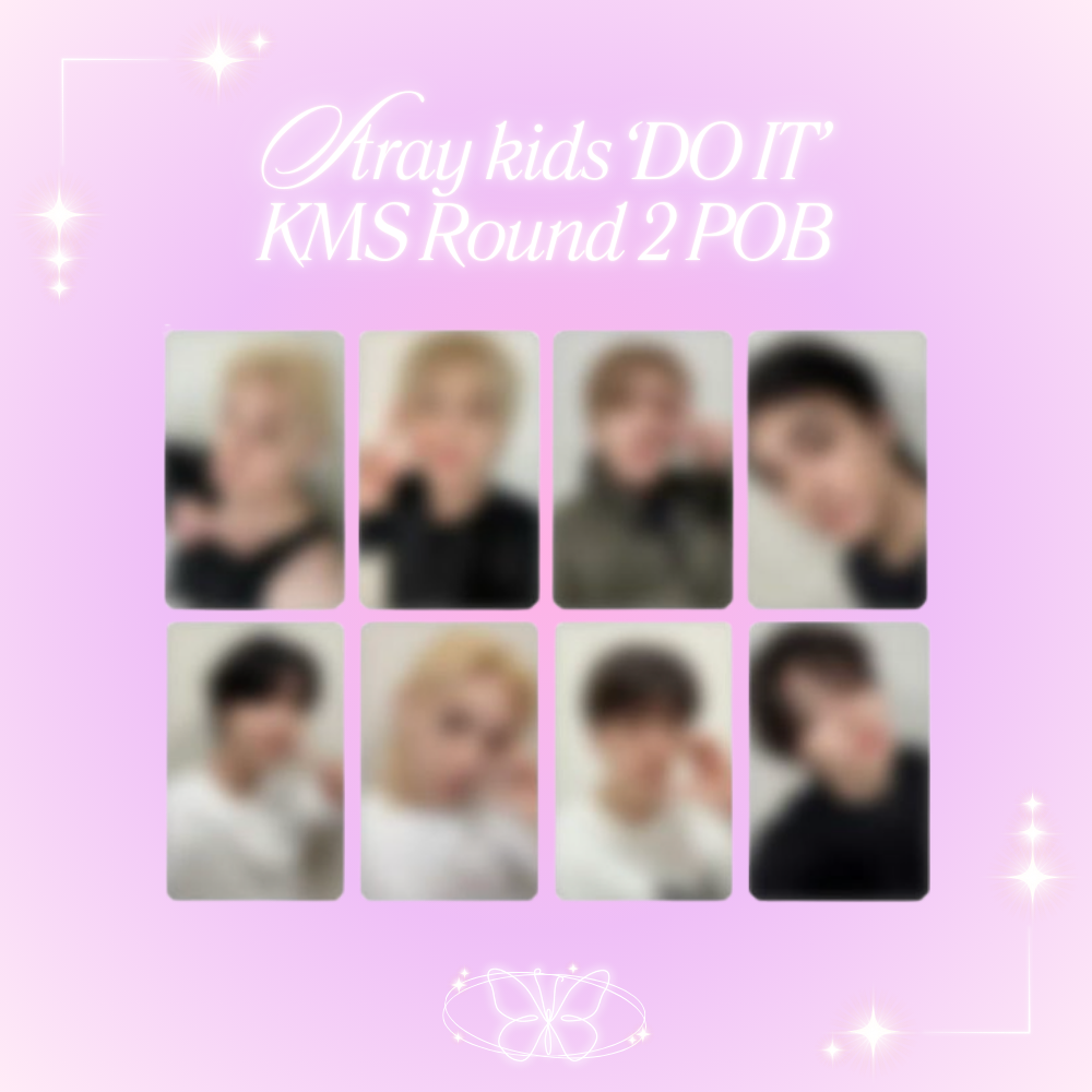 [PRE-ORDER] Stray Kids 'DO IT' KMStation Round 2 POB Photocard