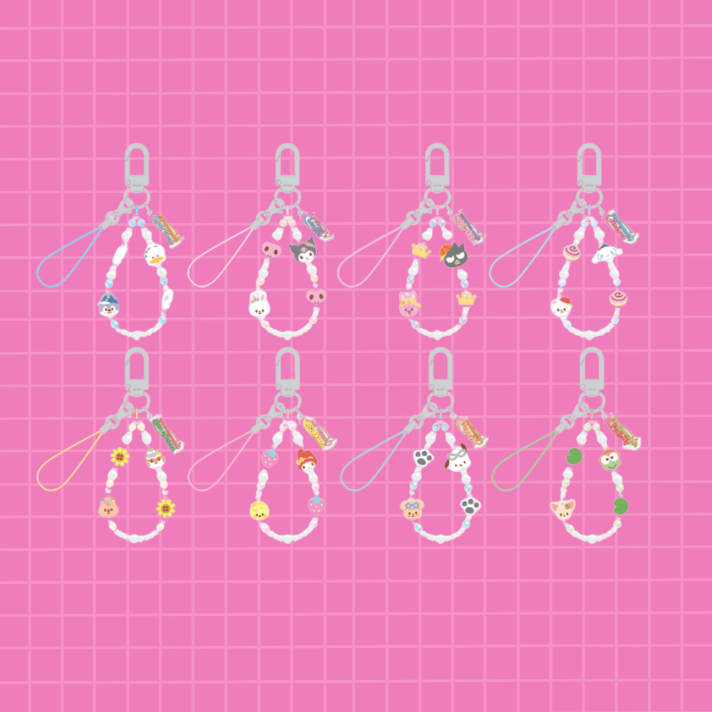[PRE-ORDER] Phone Beads Strap - SKZOO X SANRIO CHARACTERS