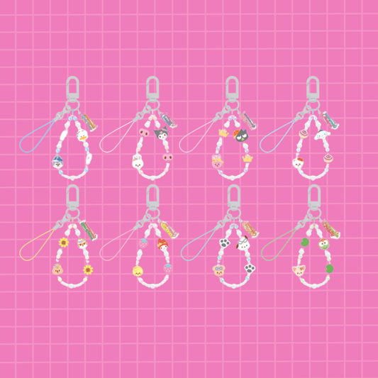 [PRE-ORDER] Phone Beads Strap - SKZOO X SANRIO CHARACTERS
