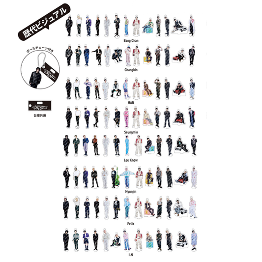 [PRE-ORDER] Random Mini Acrylic Stand Charm - Stray Kids Japan Exhibition 'We STAY Together' Offline MD
