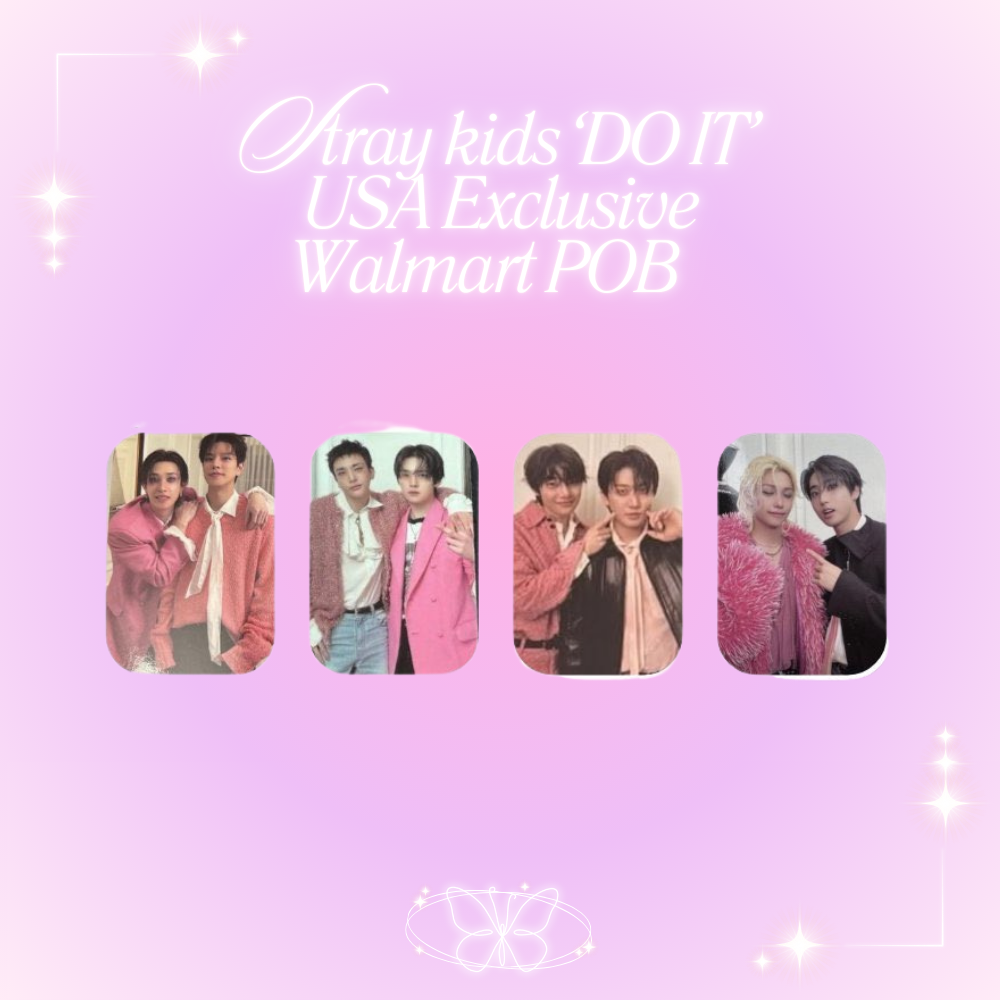 [PRE-ORDER] Stray Kids IT TAPE 'DO IT' Walmart POB Benefit Photocard