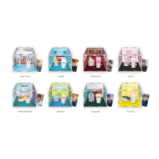 [PRE-ORDER] SKZOO Acrylic Container Box - Stray Kids 'THIS & THAT' Pop Up Store