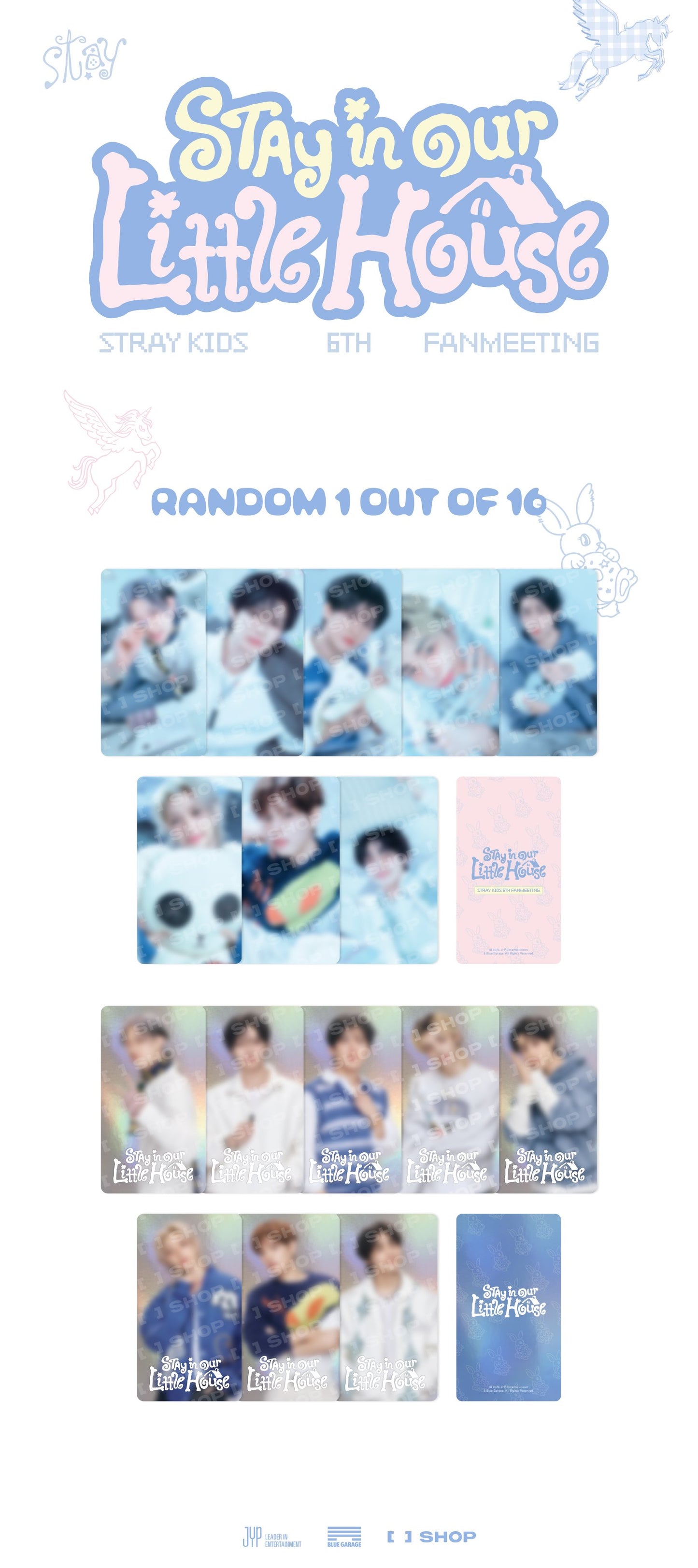 [RESTOCK] Special Trading Card - Stray Kids 6th Fanmeeting 'STAY in Our Little House' MD