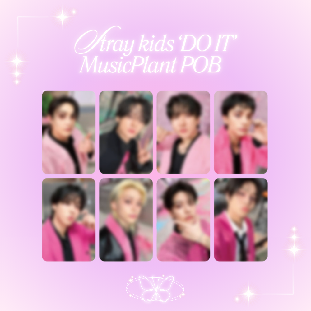 [PRE-ORDER] Stray Kids IT TAPE 'DO IT' MusicPlant POB Benefit Photocard