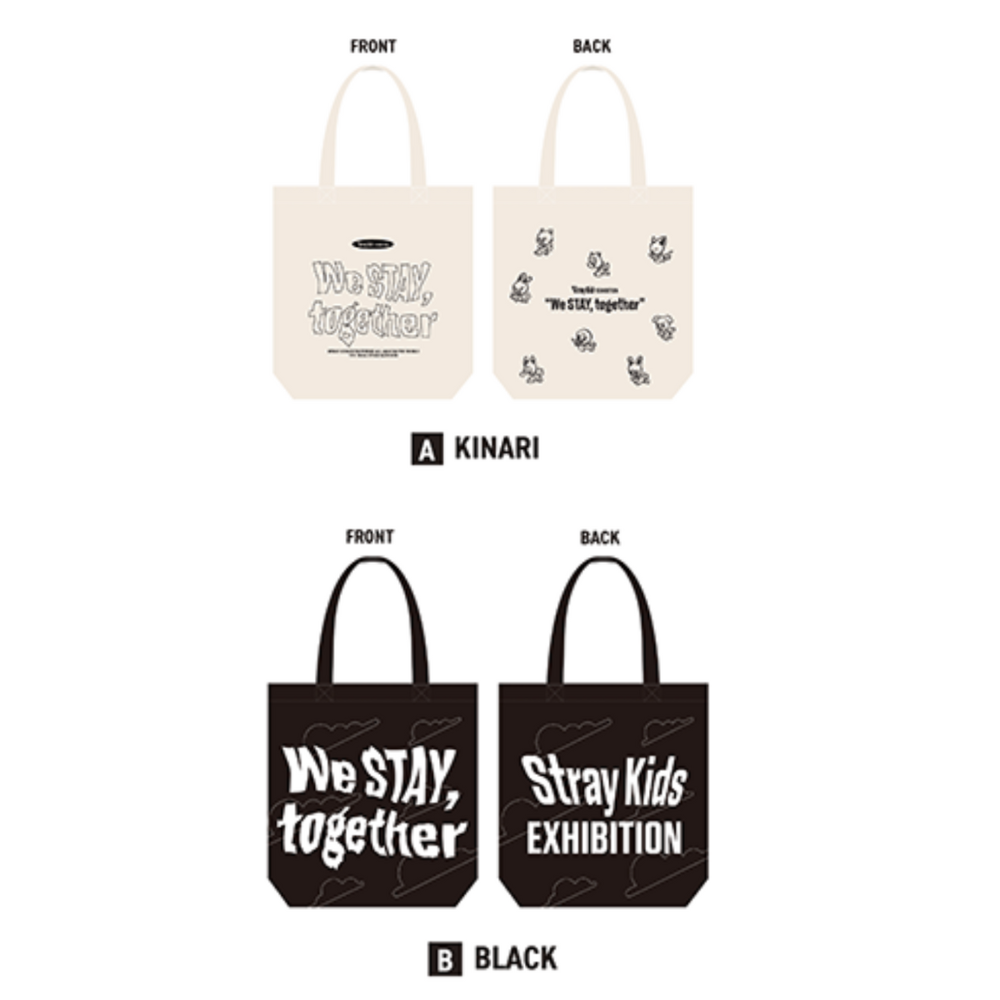 [PRE-ORDER] Tote Bag - Stray Kids Japan Exhibition 'We STAY Together' Offline MD