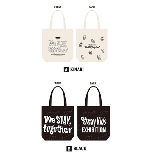 [PRE-ORDER] Tote Bag - Stray Kids Japan Exhibition 'We STAY Together' Offline MD