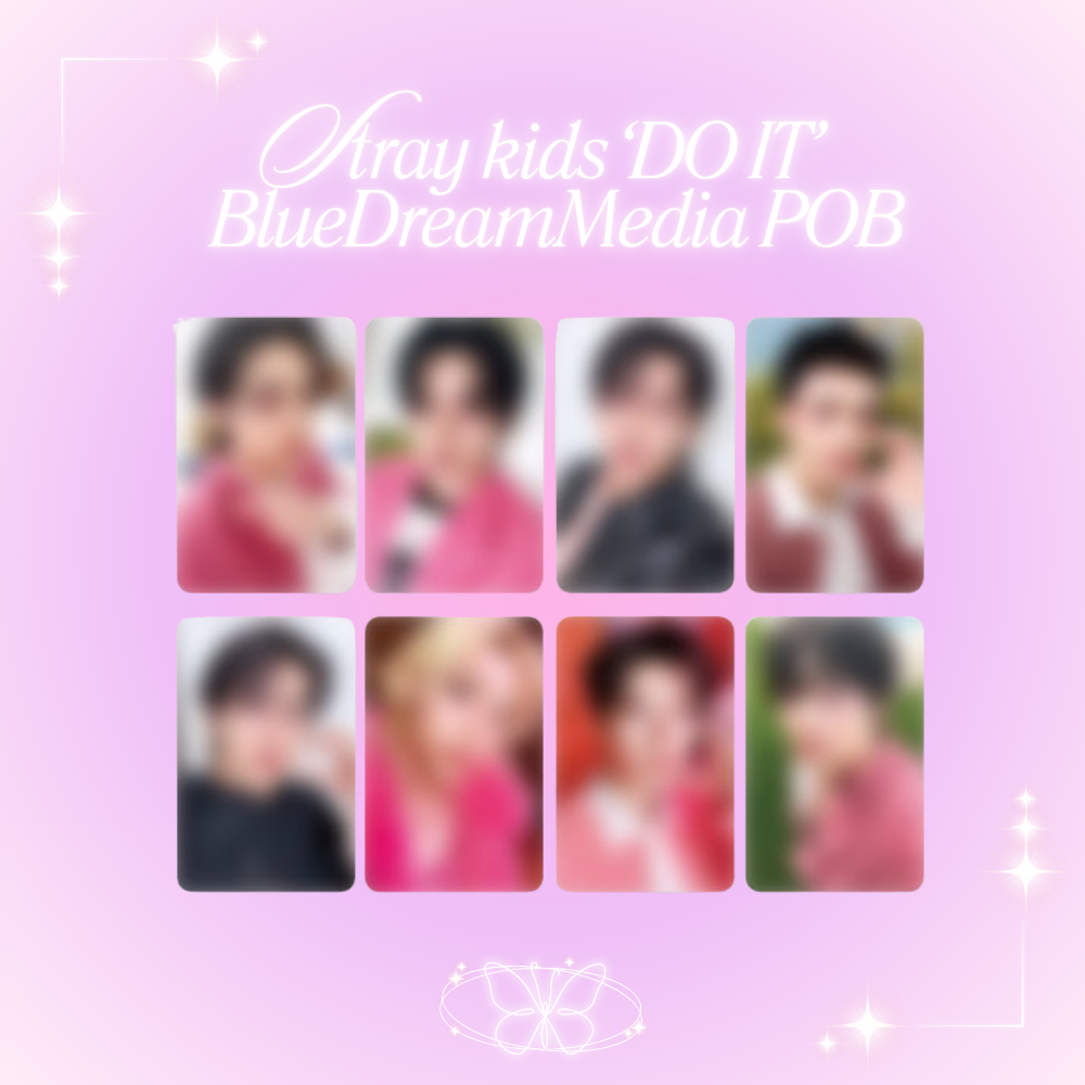 Stray Kids IT TAPE 'DO IT' BlueDreamMedia POB Benefit Photocard