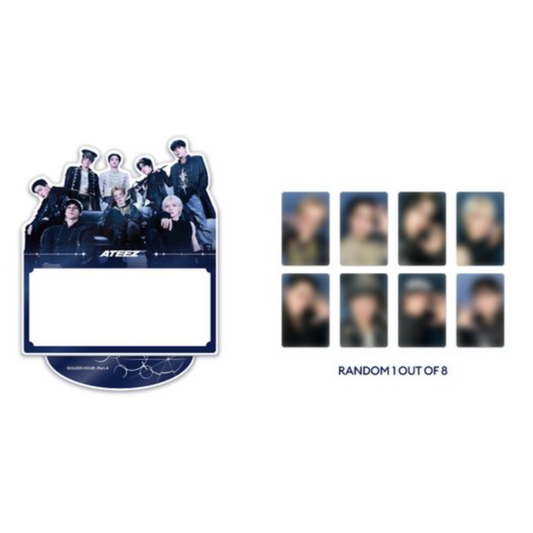 [PRE-ORDER] Acrylic Memo Board [ATEEZ 'Golden Hour : Part 4 Pop Up Store MD]