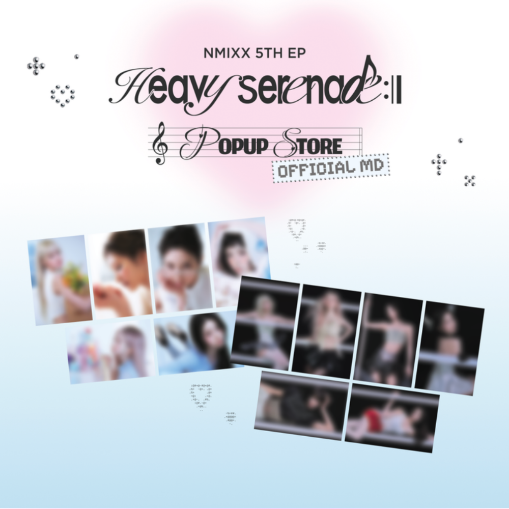 [PRE-ORDER] Postcard Set - NMIXX [Heavy Serenade] Pop-Up Store MD