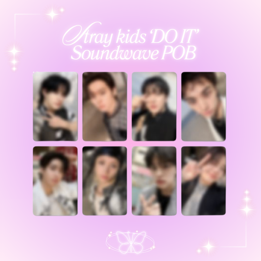 [PRE-ORDER] Stray Kids IT TAPE 'DO IT' Soundwave POB Benefit Photocard
