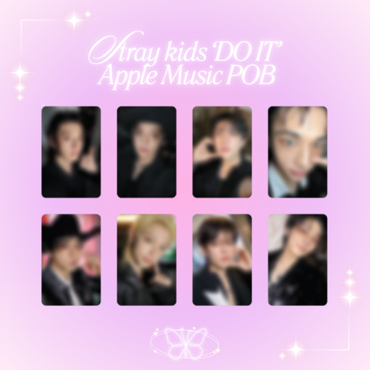 [PRE-ORDER] Stray Kids IT TAPE 'DO IT' Apple Music POB Benefit Photocard