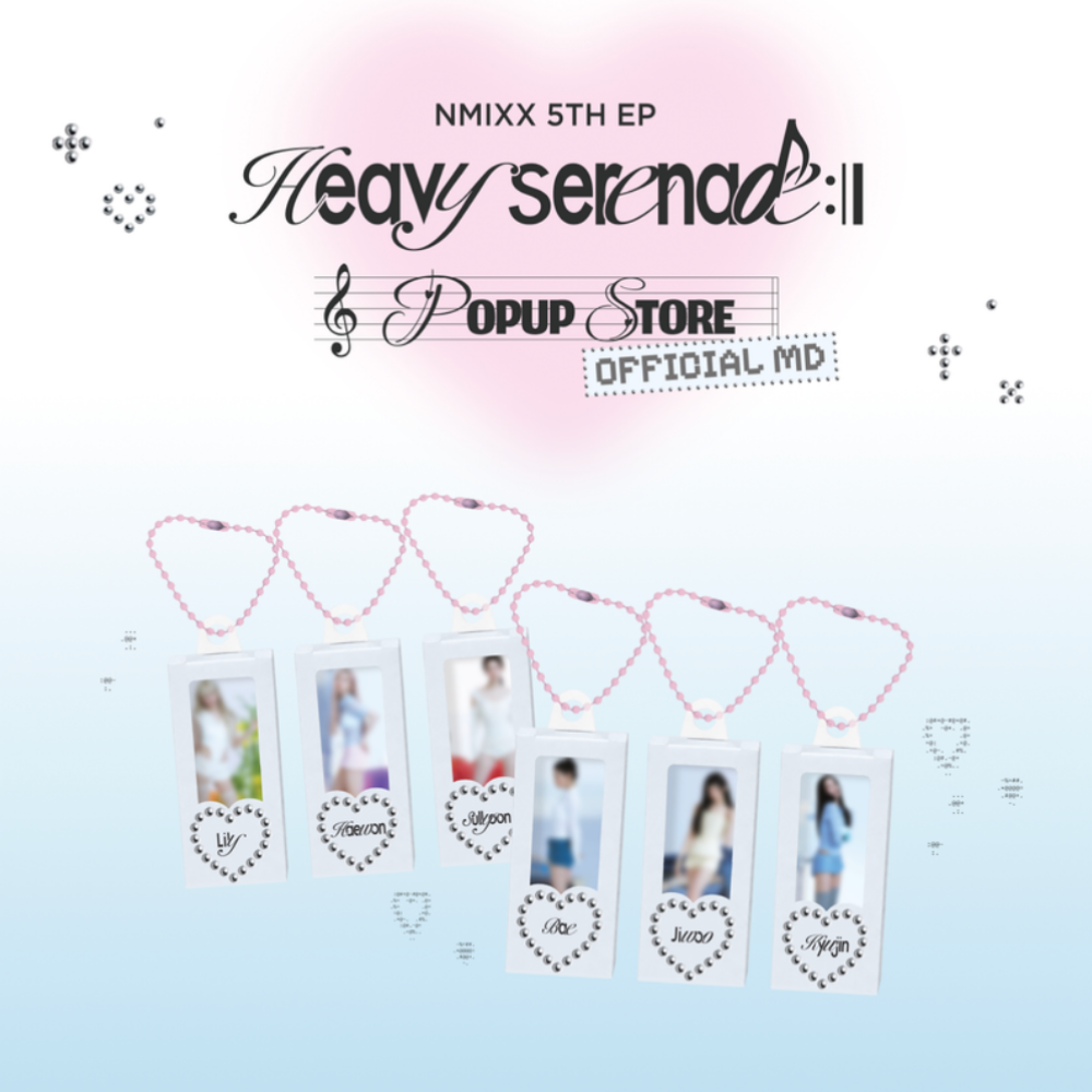 [PRE-ORDER] Acrylic Miniature Keyring - NMIXX [Heavy Serenade] Pop-Up Store MD