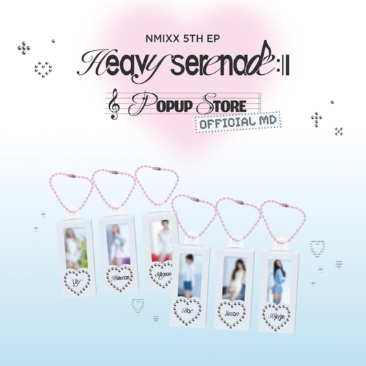 [PRE-ORDER] Acrylic Miniature Keyring - NMIXX [Heavy Serenade] Pop-Up Store MD