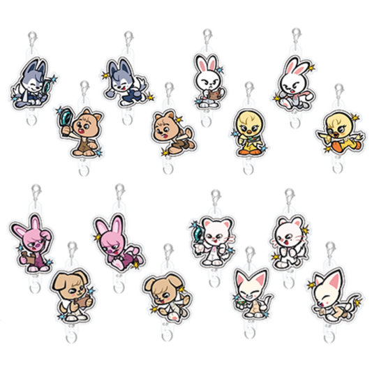 [PRE-ORDER] Random Acrylic Key Holder - Stray Kids Japan Exhibition 'We STAY Together' Offline MD