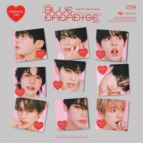 ZEROBASEONE 5th Mini Album - Blue Paradise (Digipack Ver.)