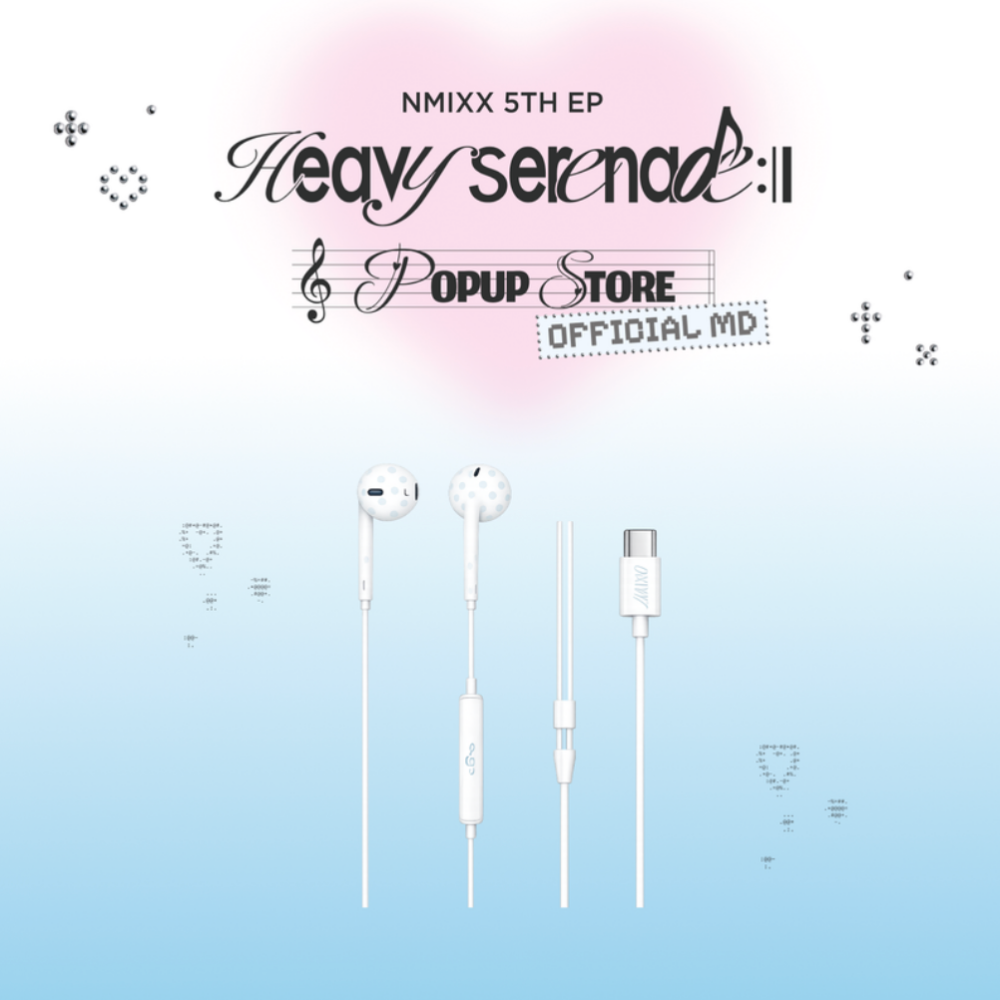 [PRE-ORDER] Wired Earphones (USB-C) - NMIXX [Heavy Serenade] Pop-Up Store MD