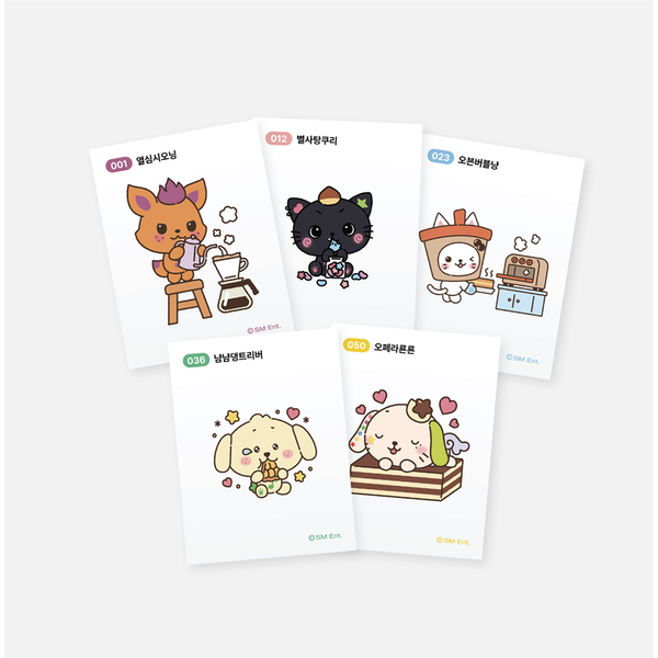 [PRE-ORDER] Random TTIBU Sticker Set - NCT Wish 2026 Pop Up [WISH BAKERY] MD