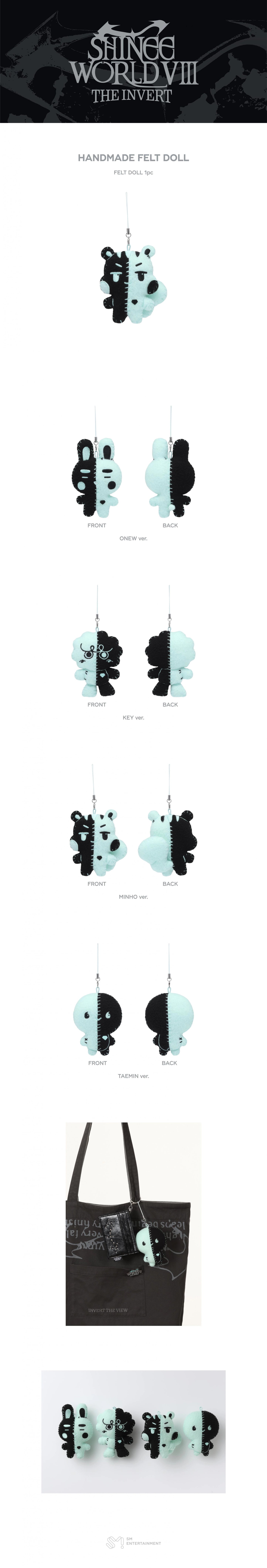 [PRE-ORDER] Handmade Felt Doll - SHINee 2026 World Tour [THE INVERT] MD