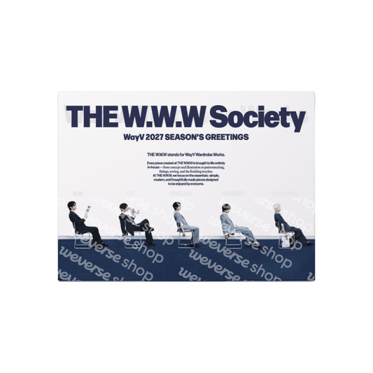 [PRE-ORDER] WAYV 2027 Seasons Greetings 'The W.W.W Society'