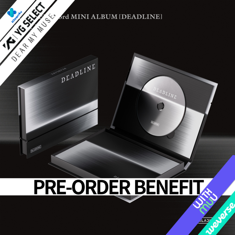 [PRE-ORDER] BLACKPINK 3rd Mini Album - DEADLINE (GRAY Ver.) (with Pre-Order Benefit)