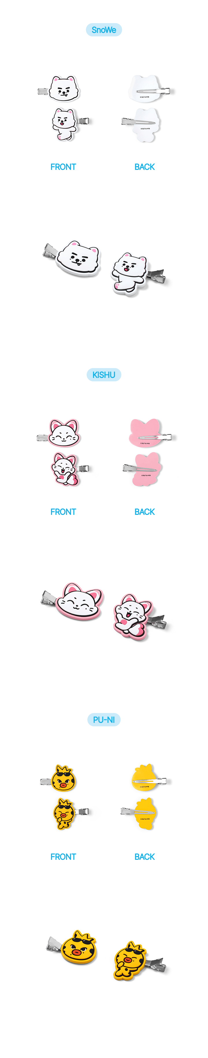 [PRE-ORDER] Hair Pin Set - ENHYPEN ENCHIN MD