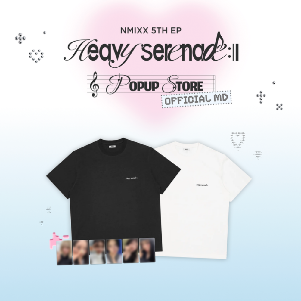 [PRE-ORDER] T-Shirt - NMIXX [Heavy Serenade] Pop-Up Store MD