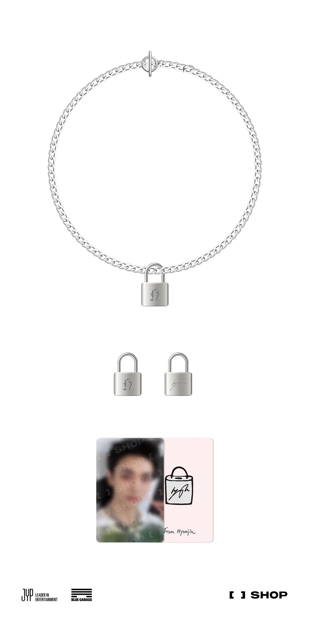 [RESTOCK] Necklace BY HYUNJIN - Stray Kids DominATE CelebrATE Pop-up Store MD