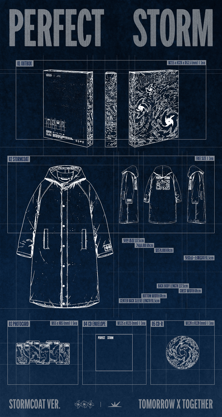 [PRE-ORDER] TOMORROW X TOGETHER 9th Mini Album - Perfect Storm (Stormcoat Ver.)