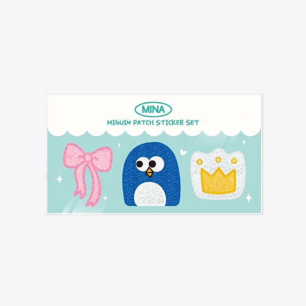 [PRE-ORDER] Mina Miguin Patch Sticker Set - TWICE 2026 World Tour 'THIS IS FOR' Finale in Seoul MD