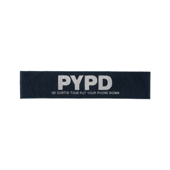 [PRE-ORDER] Slogan Towel (PYPD) - CORTIS 2026 Tour 'Put Your Phone Down' MD