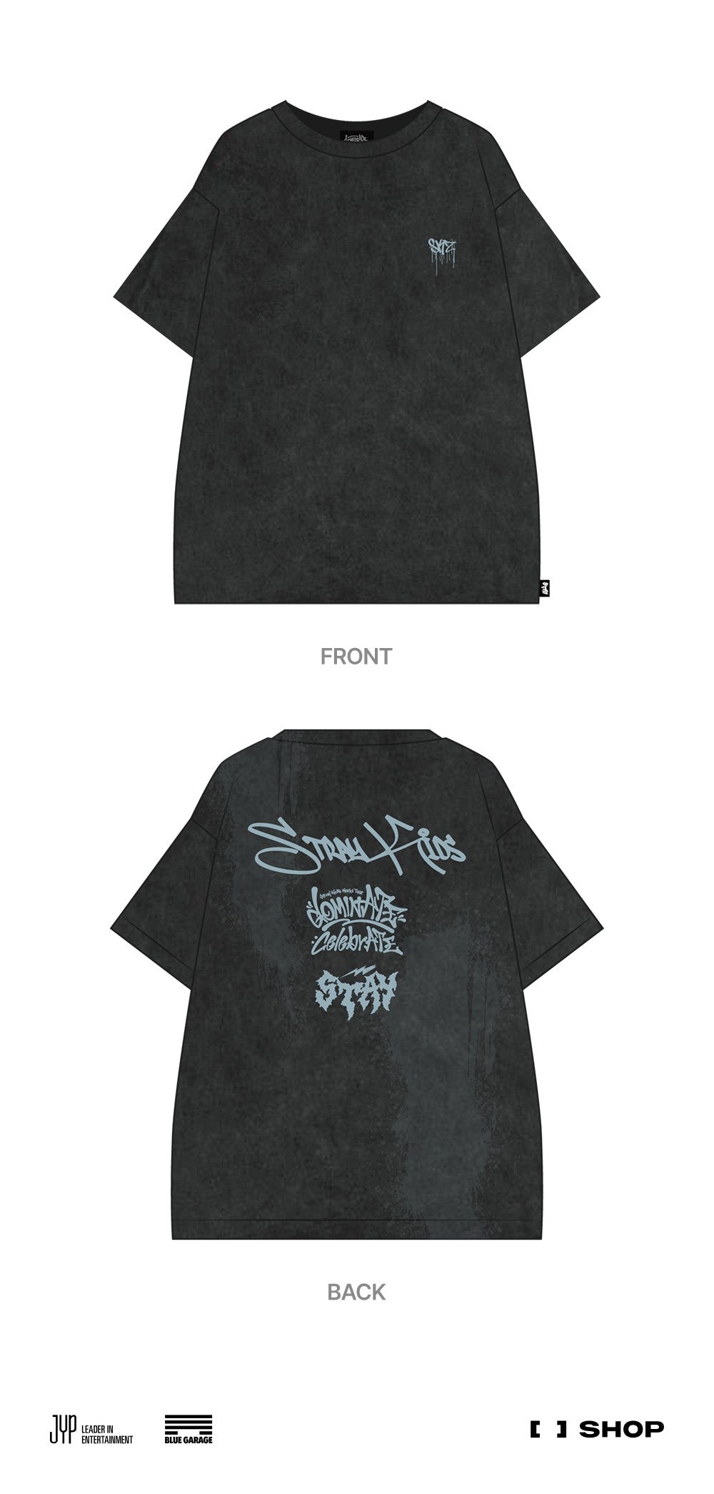[RESTOCK] T-Shirt - Stray Kids DominATE CelebrATE Pop-up Store MD