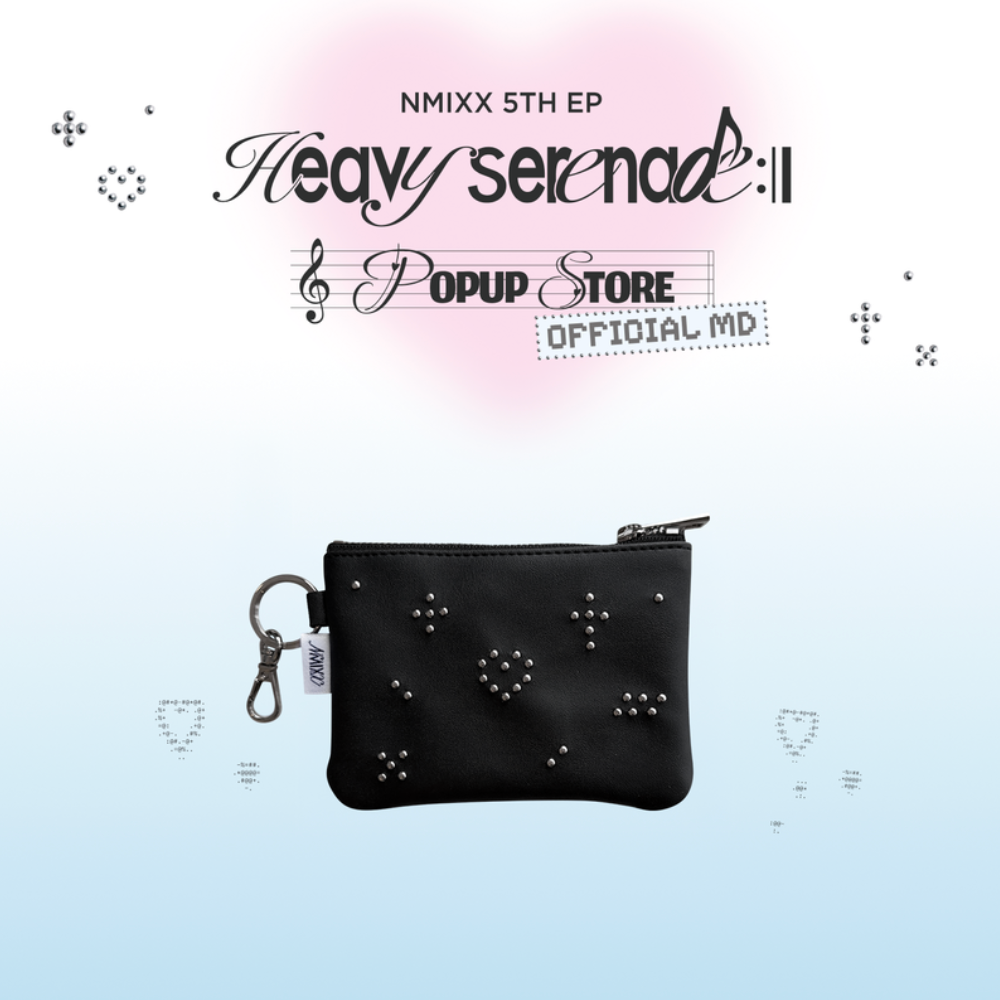 [PRE-ORDER] Mini Pouch Keyring - NMIXX [Heavy Serenade] Pop-Up Store MD