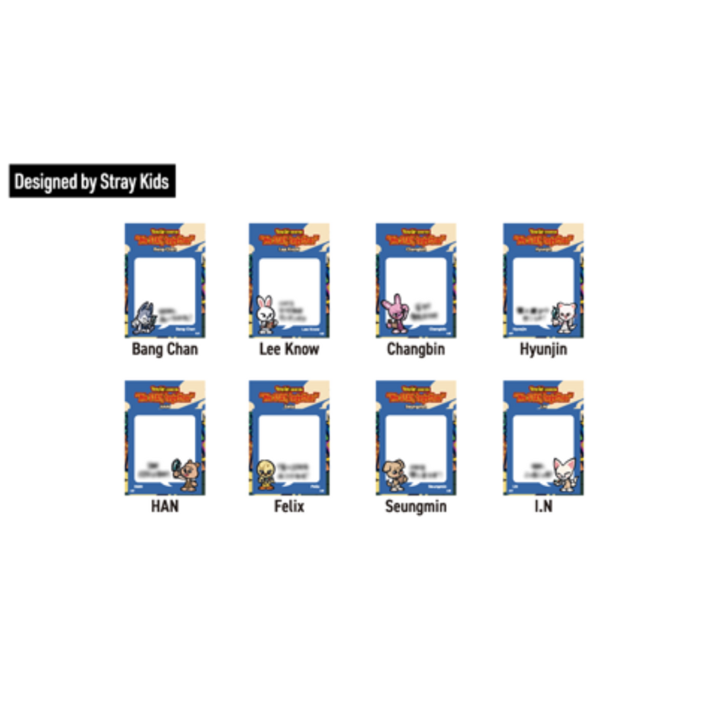 [PRE-ORDER] Member Design Memo Pad - Stray Kids Japan Exhibition 'We STAY Together' Offline MD